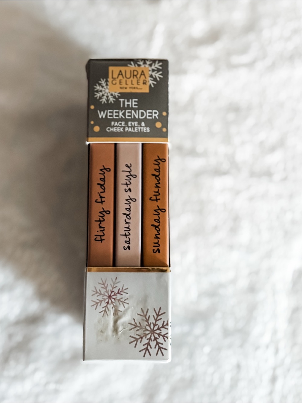 NIB! Laura Geller The Weekender Face, Eye & Cheek Palette